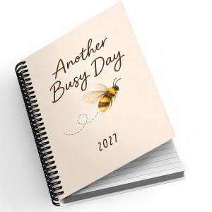 A5 Personalised Spiral Bound Diary - Another Busy Day | Yearly | Academic | Appointment