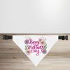 Happy Mother's Day Dog/Puppy Bandana - Small - 12x17cm (Strap: 25cm - 40cm)