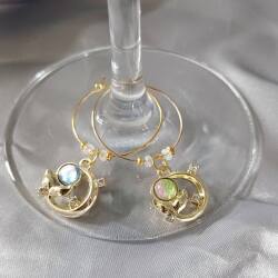 Wine Glass Charms Mermaid Tails