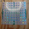 100 Silver Holographic Snowflake Stickers
