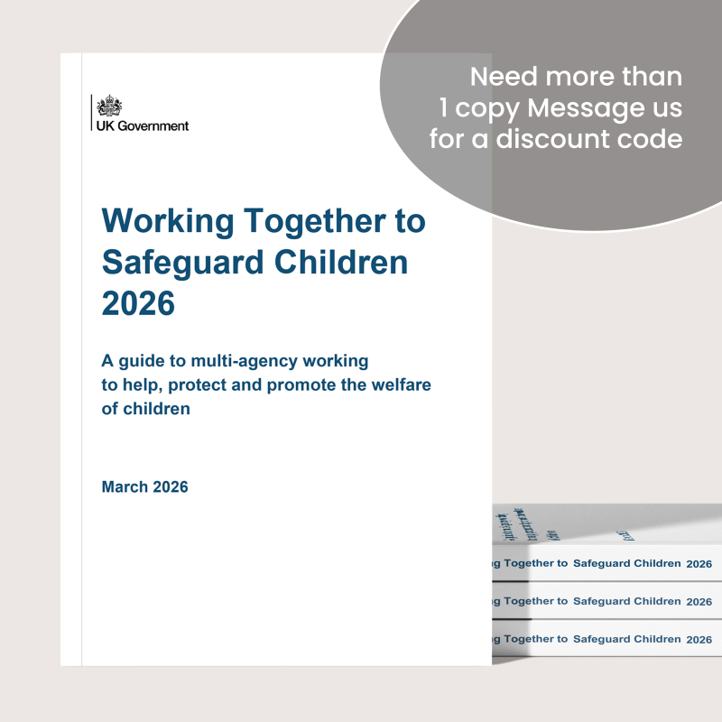 Working Together to Safeguard Children 2026 | Wire Bound & PerfectBound | Social Work, Early Years Statutory Guide - Perfect Bound Book - Compact - A5