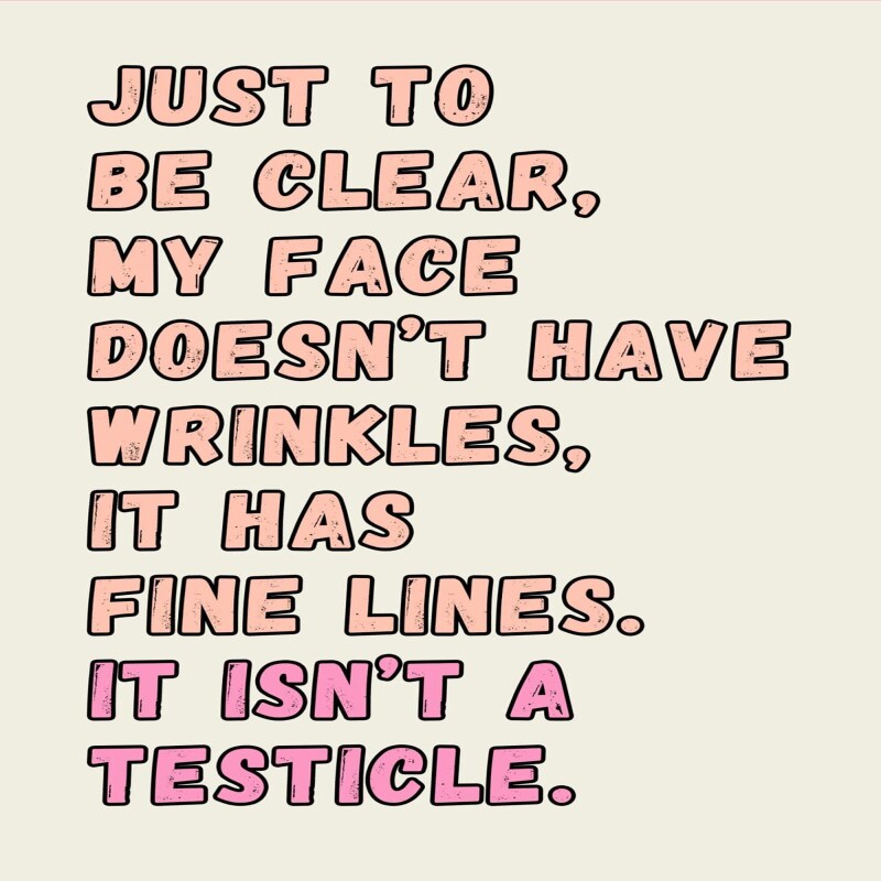 Fine lines birthday card