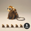 Baby Monkey Keyring Pack (x5)