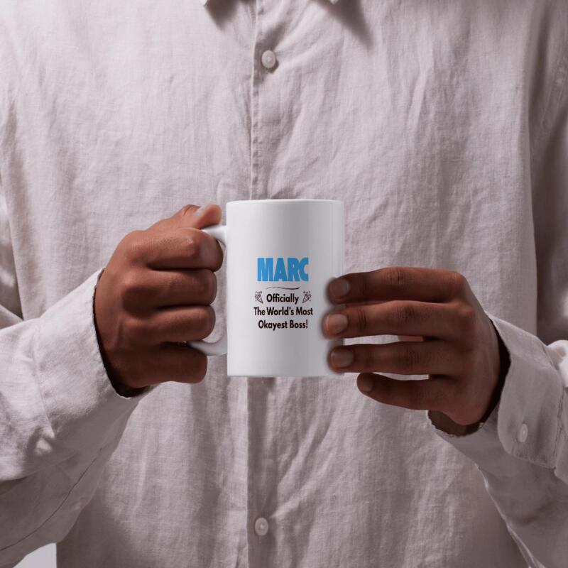 Personalised Boss Mug - Funny - For Him or Her - Customised Gift Ideas for your Manager or Yourself - For Christmas, Birthdays, Secret Santa