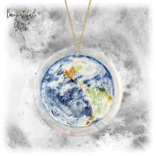 Space Ceramic Decoration - Watercolour Earth