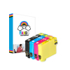 Non OEM Compatible Hands Cartridges T3591, T3592, T3593, T3594 (35XL) -  1 Full Set - 4 Cartridges (Bk, Cy, Mag, Yel)