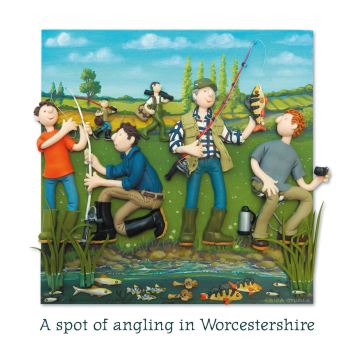 A spot of angling in Worcestershire
