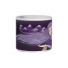 Anime Girl Mug: Purple Music Lover Gift