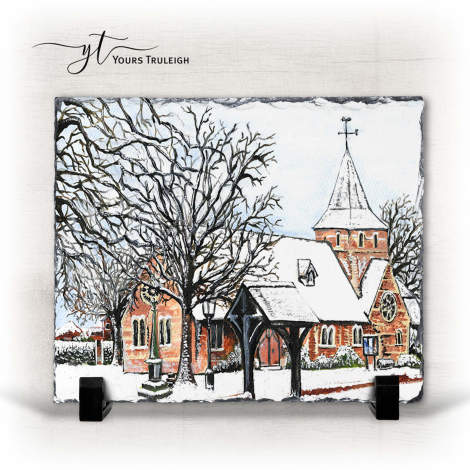 St Johns Church - Snow - Large Range of Giftware Available