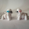 Poodle Keyring