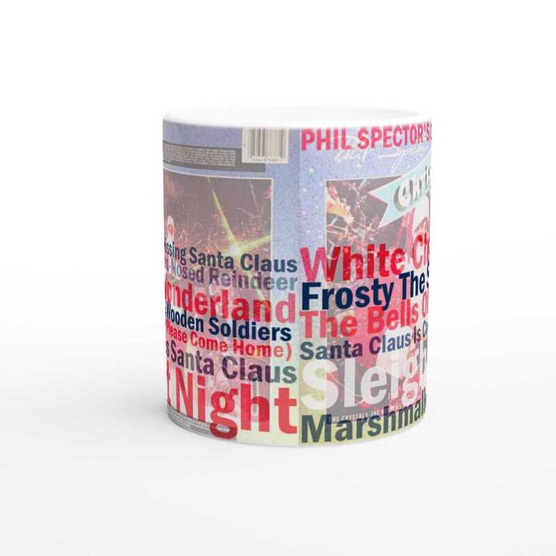 Phil Spector Christmas Album Track Mug - Ceramic White
