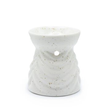 Oil Burner Geometric - Ivory