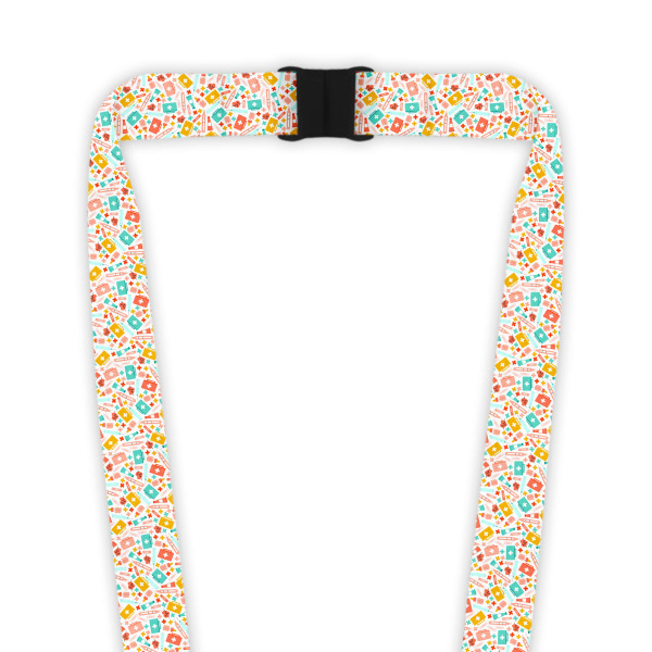 Double Breakaway Lanyard - Get Well Soon