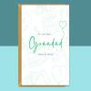 Grandad Birthday Card - personalised - for Granddad on his birthday - Blank inside - Small