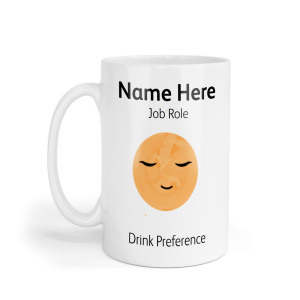 Personalised Ceramic Mug - Boho Baby Moon