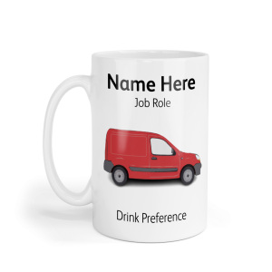 Personalised Ceramic Mug - Post Van