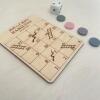 Snakes and Ladders Table Top Wedding Favour Game / Wedding Games / Personalised Favours / Snakes & Ladders - Small - Coloured Discs