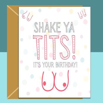 Funny Friend Birthday Card For Her | Bestie | Mate | Personalised | 25th, 30th, 35th, 40th, 45th or any other on her birthday
