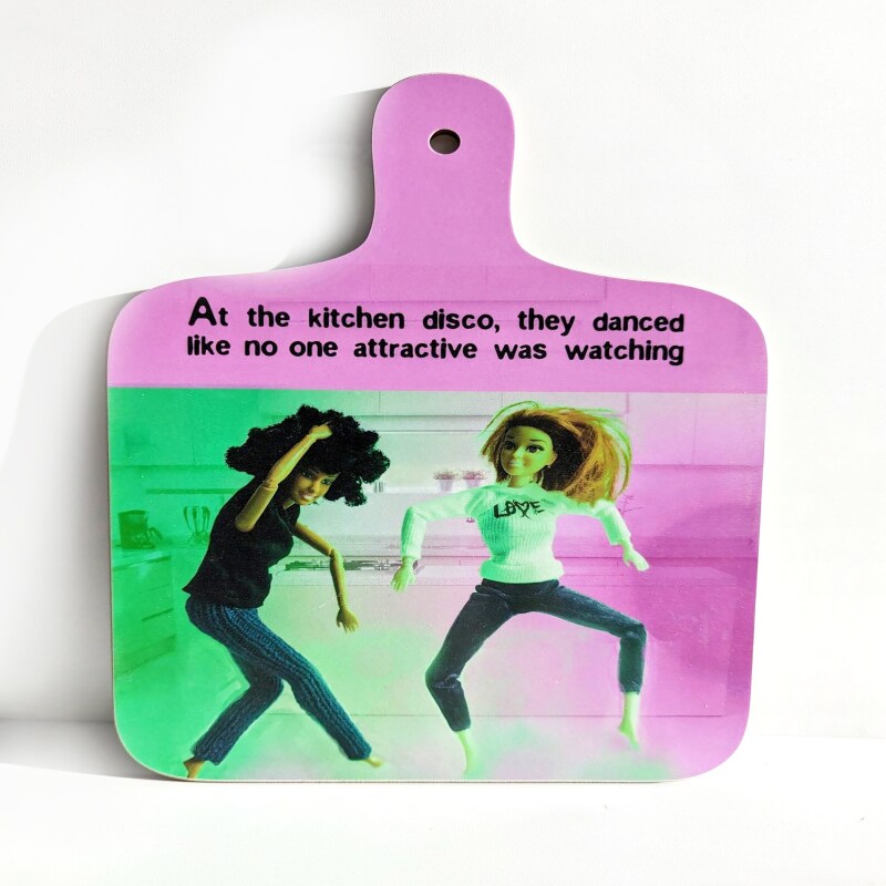 Fun Chopping Board | Trollied Dollies | Kitchen Gift |