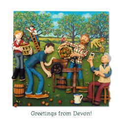 Devon cider orchard