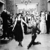 Holy Mackerel Charlie Chaplin dancing retro black and white photographic card featuring a vintage image of an early film still of the comedian and filmstar - 12.6 x 17.7cm and blank inside