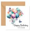 Birthday Card For Friends, Friend Birthday Card, Card for Bestie, Happy Birthday to the kind of Friend everyone wishes they had, Best Friend - Leave it Blank