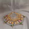 Set of 5 Wine Glass Charms with Roses and Bees