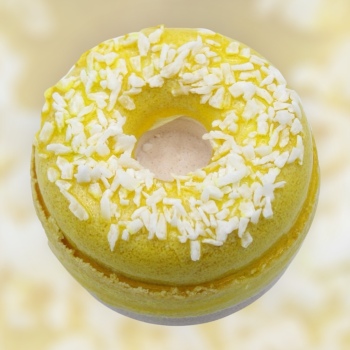 Cinnamon & Vanilla Donut Bath Bomb
