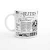 Retro Beatles Fan Club Christmas Album Mug