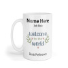 Personalised Ceramic Mug - Welcome to the World