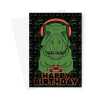 Funny Gamer Birthday Card, T-Rex Dinosaur - A5 Portrait - 1 Card