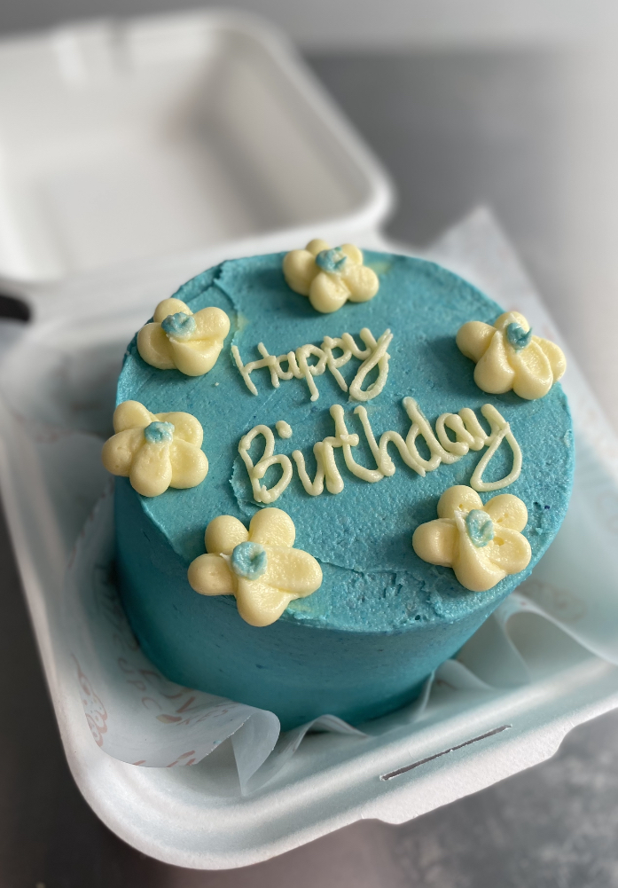 Tiffany Box Birthday Cake – Tanner & Gates