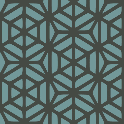 INTERLOCK GRAND - GREY/TEAL