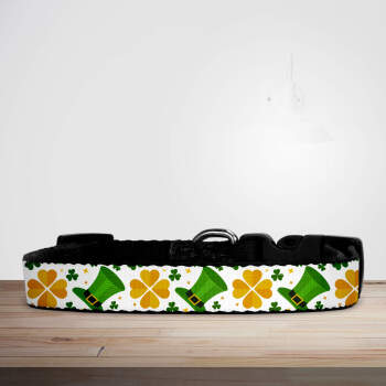Leprechaun Hats & Clovers - St Patrick's Day Dog/Puppy Collar