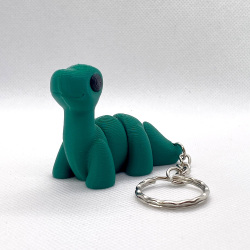Baby Brontosaurus Keyring Pack