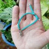 Turquoise kids bracelet with a Deer Charm