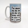 F*ck like a comma funny mug