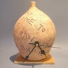 Clock vase Quote " Take Time to Make your Soul Happy"