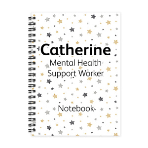 Personalised A5 Notebook - Scribble Stars