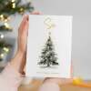 Christmas Card For Son Card Xmas Card for Son Christmas Card for Loved One Son Card Christmas Tree Card - Large (5x7) / Blank Message