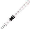 Double Breakaway Lanyard - Christmas Polar Bear