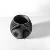 The Renis Pen Holder - Desk Organiser and Pencil Cup Holder - Matte Dark Green