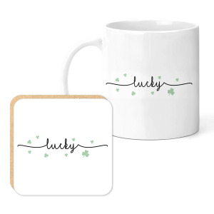 Mug & Coaster Set - Lucky