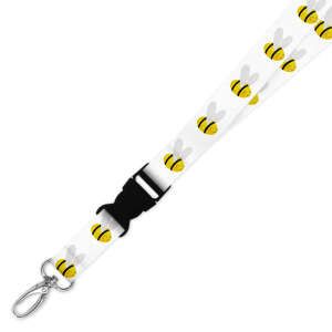 Double Breakaway Lanyard - Cute Bee