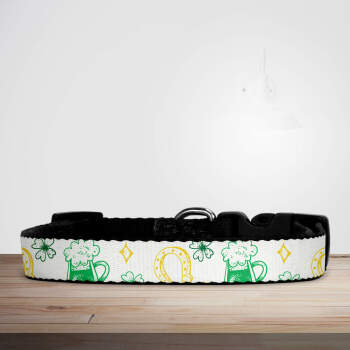 Beer, Horseshoes & Gold - St Patrick's Day Dog/Puppy Collar