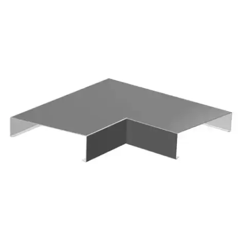 Aluminium Sloping Roof Cappings 90 Degree Internal Angle | Clad Fab