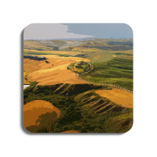 Tuscany - Italy | Global Artwork Wooden Coaster