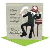 Literary Legends Birthday Card Pack - 5 Cards - Polymer Clay Art by Erica Sturla - Book Lover Gift UK