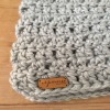 Handmade crocheted baby blanket/pram blanket-various colours