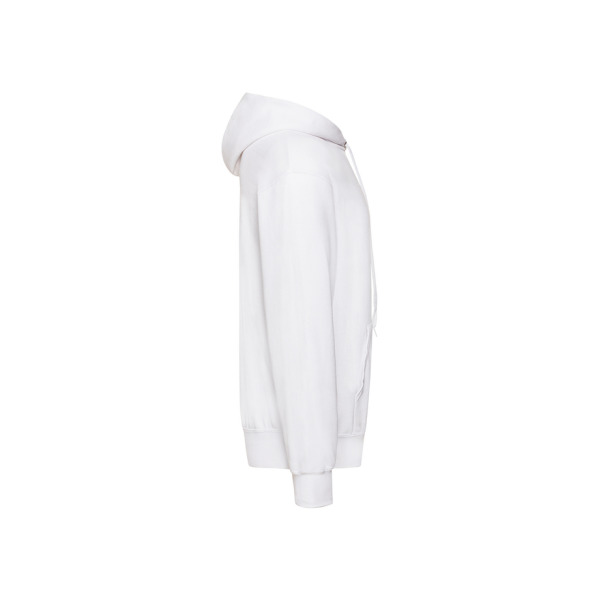 Personalised Fruit of the Loom Overhead Hoodie - White - S